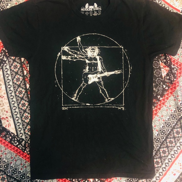 Modcloth Other - 3/$25 Da Vinci Rock Man Tee
